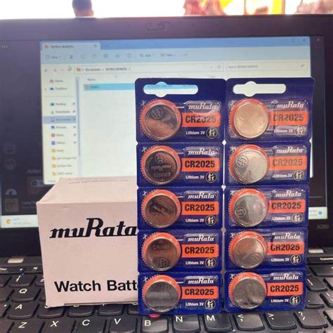 Batre Battery MURATA CR 2025 Original Asli Battrey Timbangan Batrey Jam