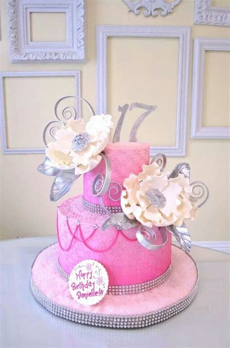 Sweet 17 B Day Cake Beautiful Birthday Cakes Gorgeous Cakes Pretty