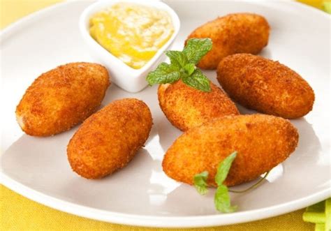 Croquete De Presunto E Queijo Pra Lá De Saboroso Super Fácil De Fazer