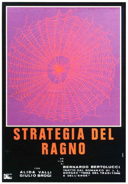 Strategia Del Ragno Movie Exploitation Movie Bernardo Bertolucci