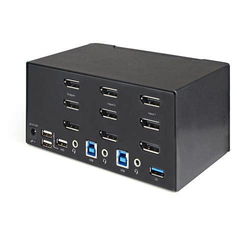 Startech Sv Tdpu K Kvm Switchbox Computers Supported Usb