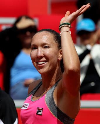 Serbian Tennis Player Jelena Jankovic Celebrates Editorial Stock Photo