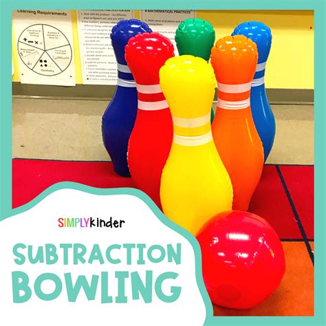 Subtraction Bowling Simply Kinder