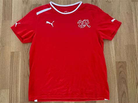 Original Schweiz Nati T Shirt Maillot Suisse Puma Svizzera M Kaufen