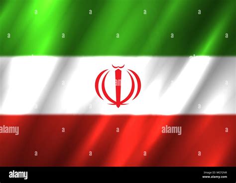 Iranische Flagge Für Hintergrundbild Stock Vektorgrafiken Kaufen Alamy