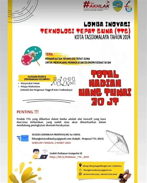 Lomba Inovasi Teknologi Tepat Guna Ttg Kota Tasikmalaya Ifunsil