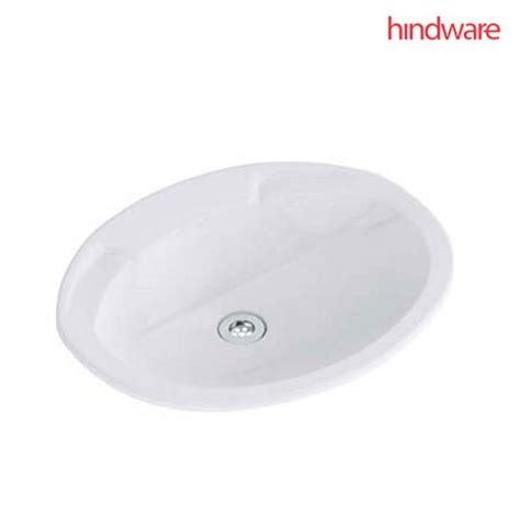 Ceramic Starwhite Ivory Hindware Rhapsody Counter Top Wash Basin For