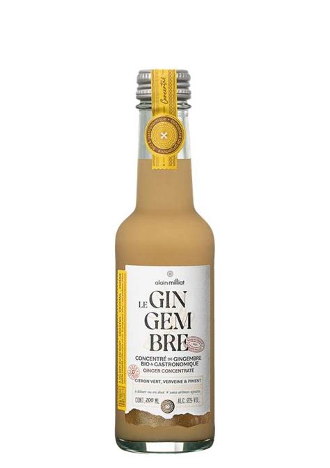 Concentré de gingembre BIO Alain Milliat 20 cl La Belle Vie