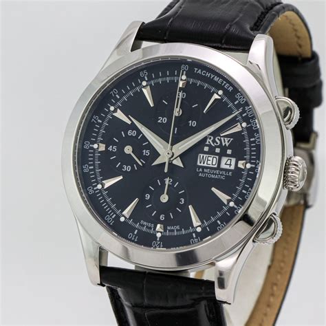 RSW NEW MODEL La Neuveville Valjoux Automatic RSWA129 SL 3 NO