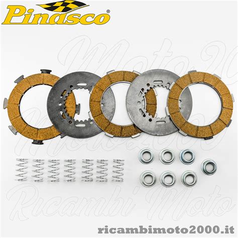 Frizioni KIT DISCHI FRIZIONE PINASCO 7 MOLLE RINFORZATE PIAGGIO VESPA