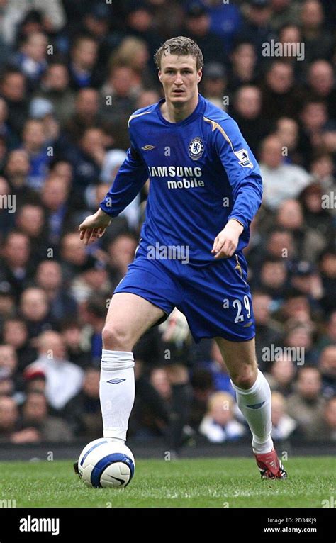 Chelsea's Robert Huth Stock Photo - Alamy