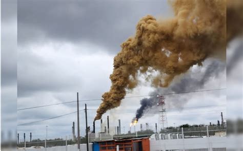 Así captaron la contaminación en refinería de Cadereyta Nuevo León