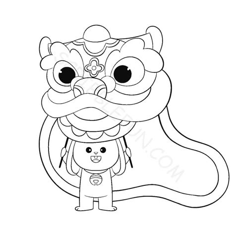 22 Free Printable Chinese New Year 2023 Coloring Pages