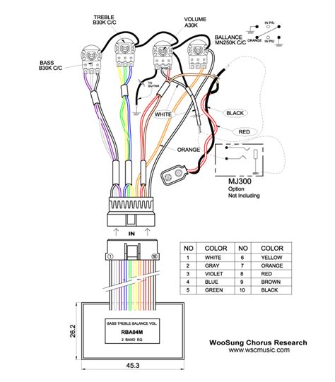 Warwick Corvette Standard Wiring Diagram Wiring Diagram