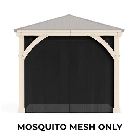 Reviews For Yardistry Mosquito Mesh Kit To Fit Meridian 10 Ft X 10 Ft