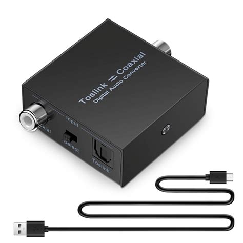 Digital Audio Converter Bi Directional Digital Coaxial To Optical