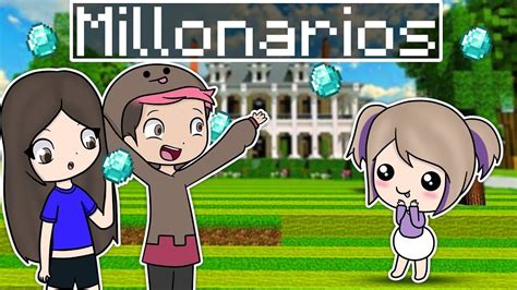 Me Adopta Una Familia De Millonarios En Minecraft Youtube