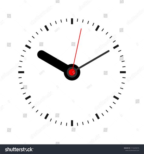 Vector Illustration Classic Clock Face 3 Stock Vector Royalty Free