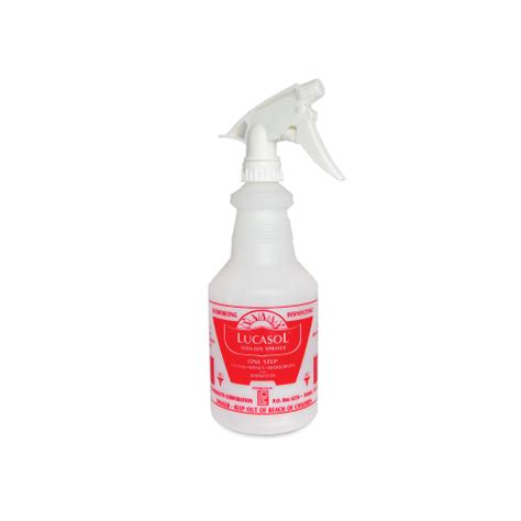 Lucasol Disinfectant Spray Bottle