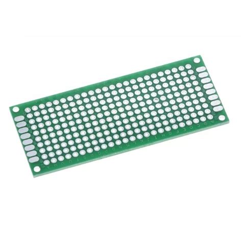 Jual PCB Lubang 2 Sisi Double Side Layer PCB Board 3x7cm Jarak Pin 2