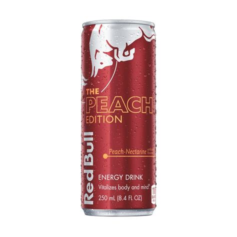 Peach Nectarine Red Bull Energy Drink Gordon Food Service Store