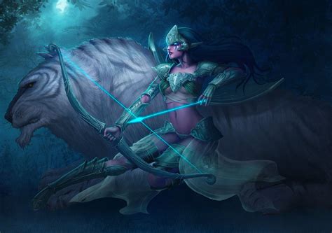 Mirana Nightshade The Priestess Of The Moon By Funnyberserker On