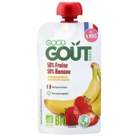 Good Gout Fraise Banane 120G