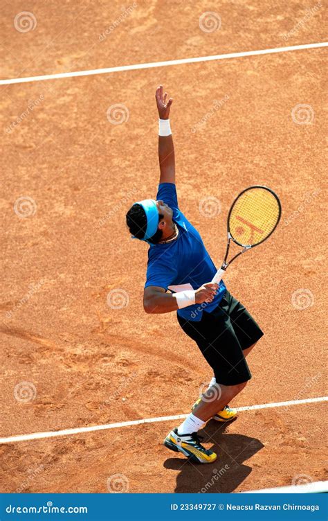 Tennis Player during BRD Nastase Tiriac Trophy Editorial Photography ...