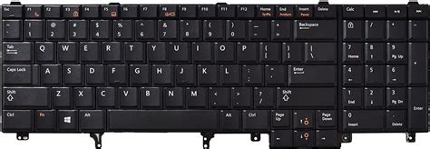 TravisLappy Laptop Keyboard For Dell Latitude E6520 E5520 E5520m E5530