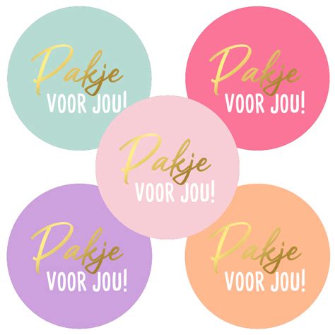 Stickers Rond Mm Pake Voor Jou Varianten Kassaplan