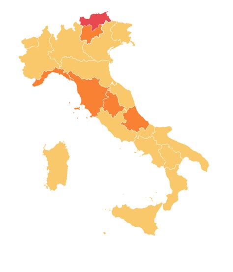 Covid I Nuovi Colori Delle Regioni Sicilia Zona Gialla Da Luned