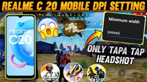 Realme C Free Fire Auto Headshot Dpi Hud Sensitivity Setting For Free