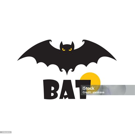 Lambang Kelelawar Terbang Ilustrasi Stok Unduh Gambar Sekarang