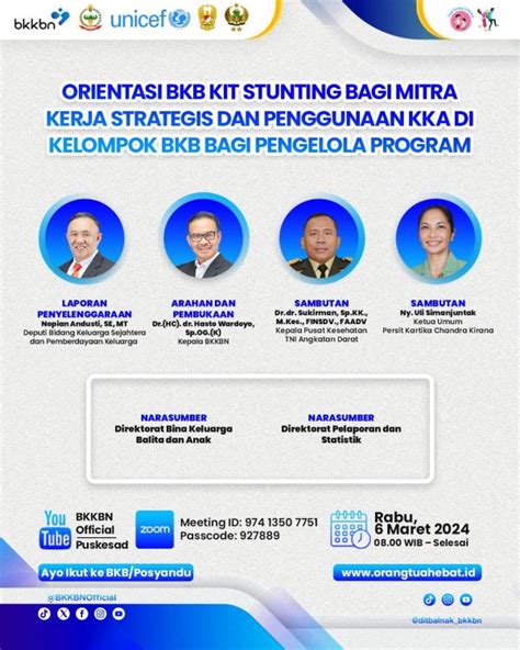 Orientasi BKB Kit Stunting Bagi Mitra Kerja Strategis Dan Penggunaan