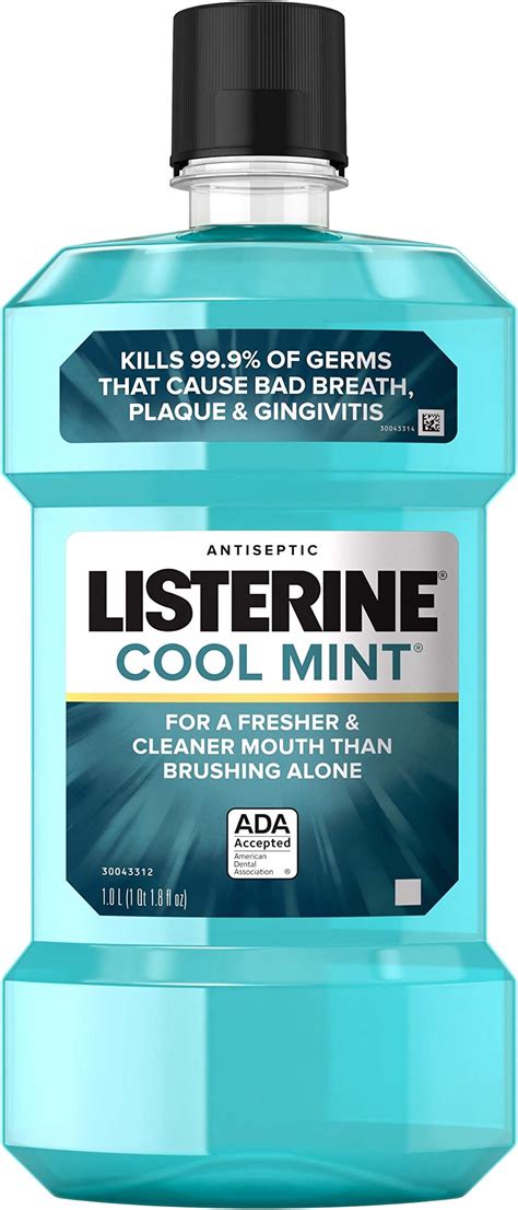 Amazon Listerine Cool Mint Antiseptic Oral Care Mouthwash To Kill