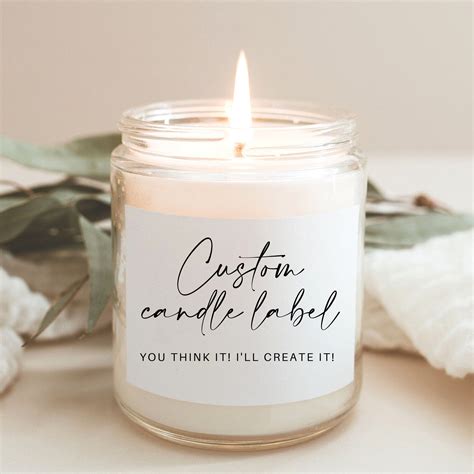 Soy Candle Labels