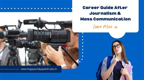 What Can You Do After A Degree In Journalism And Mass Communication