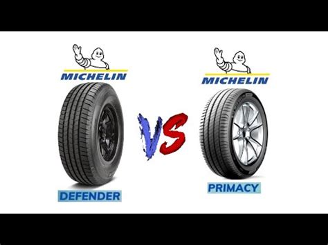 Tire Comparison Michelin S Defender Vs Michelin S Primacy YouTube