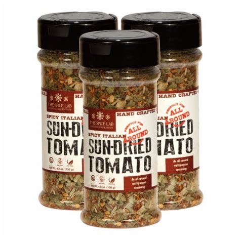 The Spice Lab Spicy Italian Sun Dried Tomato Seasoning 7607 Shaker