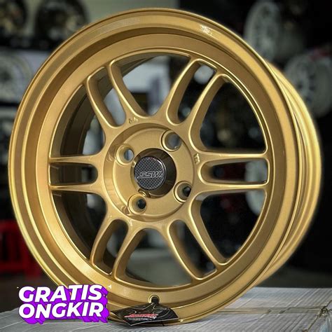 Jual Velg Rpf1 R15 SSW Thailand Lebar 7 Offset 41 Pcd 4x100 Gold Velg