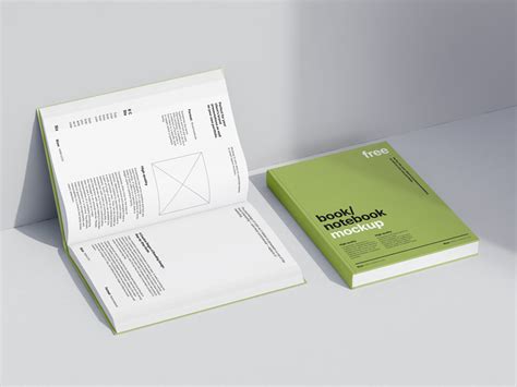 Open and closed Book Mockup - Mockup World