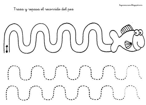 Recursos De Educacion Infantil Grafomotricidad Hojas De Ejercicios