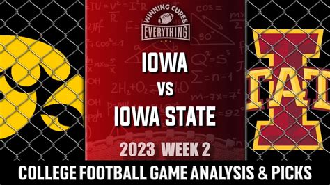 Iowa Vs Iowa State Picks And Prediction Against The Spread 2023 College