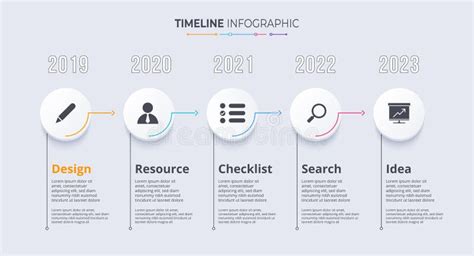 Modelo Infogr Fico De Linha De Tempo Conceito De Etapa Ou Diagrama De