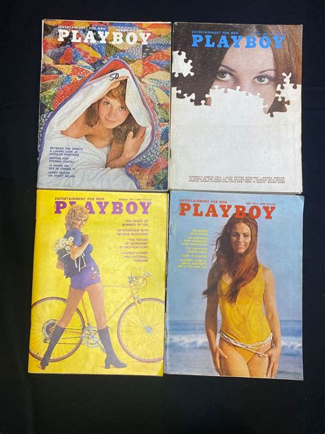 9-1971 Playboy Magazine