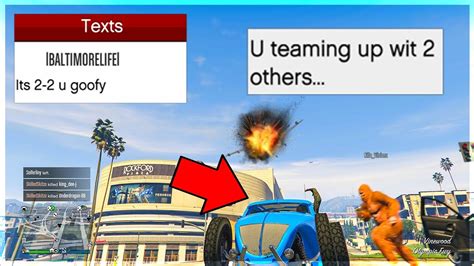 Triggering Griefers With The New Bf Weevil On Gta Online Youtube