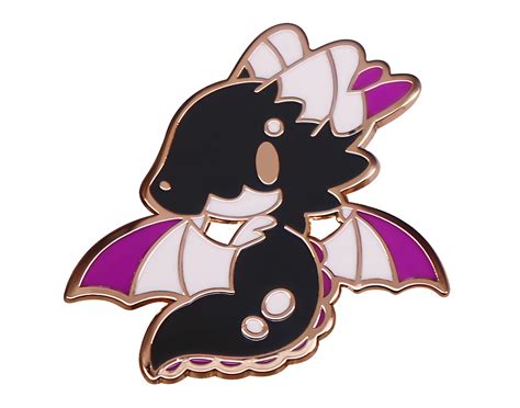 Ace Dragon Asexual Pin Proud Lgbt 🏳️‍🌈