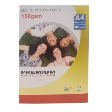 Premium Matte A Inkjet Photo Paper Gsm Sheets