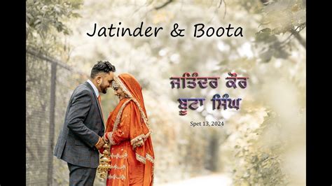 Jatinder Kaur Weds Boota Singh YouTube