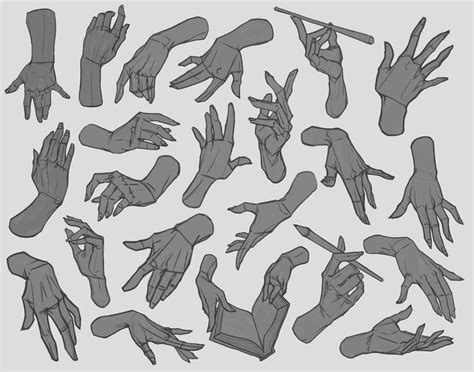 Hand Studies | Hand drawing reference, Hand reference, Body reference ...